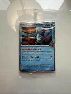 Pokemon Team Rockets Articuno Stamped Card Holo Destined Rivals Series 051/182 - Image 1