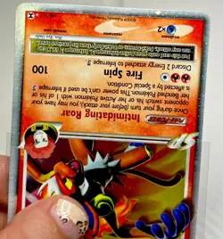 Pokemon Infernape E4 Lv.X 108/111 Rising Rivals Holo Ultra Rare English Card - Image 3