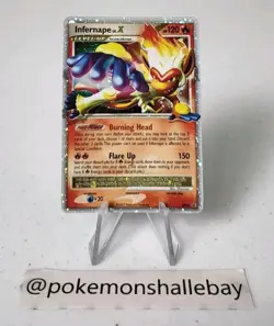 Infernape LV.X - DP10 Black Star Promo *EXC* Holo Pokemon Card - Image 1