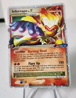 Infernape LV.X - DP10 Black Star Promo *EXC* Holo Pokemon Card - Image 2