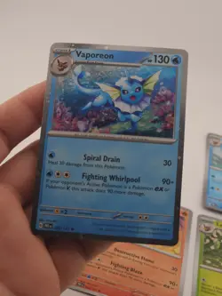 Pokemon Prismatic Evolutions Costco Mini Tins Cosmo Promo Cards (8 Cards Total) - Image 2