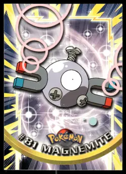 Pokemon Cards Magnemite #81 Topps Trading Cards Series 2 LP *4 - Image 1