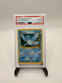 1999 Articuno Holo #2 Pokemon Fossil | PSA 8 NM-MT Rare Card| Free Shipping - Image 1