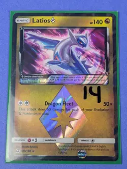 Latios Prism Star - 108/168 - Holo Rare Celestial Storm - Pokemon Card - NM - Image 3