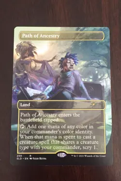 MTG Path Of Ancestry - Secret Lair - Black is Magic - Non Foil - Image 1