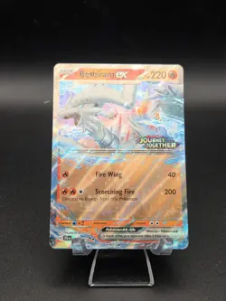 Pokemon TCG Reshiram ex 030/159 Journey Together Stamped Promo Holo Near Mint - Image 2