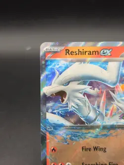 Pokemon TCG Reshiram ex 030/159 Journey Together Stamped Promo Holo Near Mint - Image 3