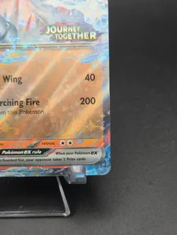 Pokemon TCG Reshiram ex 030/159 Journey Together Stamped Promo Holo Near Mint - Image 5