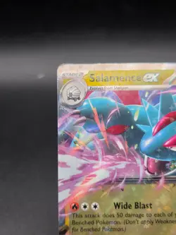 Pokemon TCG Salamence ex 114/159 Journey Together Stamped Promo Holo Near Mint - Image 3