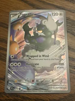 Pokemon Tornadus SVP210 Black Star Promo Illustration Rare Holo - NM - Image 1