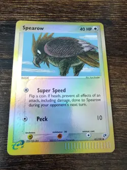 Pokemon Spearow 81/100 EX Sandstorm Reverse Holo Rare NM-MINT - Image 1