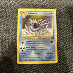 Pokemon TCG Golduck 35/62 Fossil - Image 1