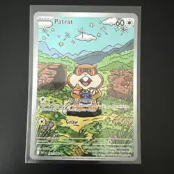 Pokemon TCG Patrat 152/086 Illustration Rare White Flare WHT - Image 1