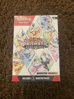 Pokemon TCG Prismatic Evolutions Booster Bundle SEALED Scarlet & Violet - Image 1