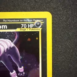 Houndoom Neo Discovery Unlimited Holo - 4/75 - LP- Condition Swirl - Image 3