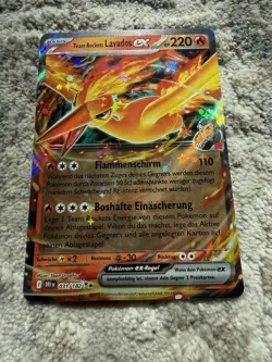 Team Rockets Lavados EX 031/182 Pokemon Karte - Ewige Rivalen, Deutsch - Image 1