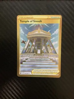 Temple of Sinnoh 214/189 Holo Rare Secret Astral Radiance 2022 Pokemon NM - Image 1