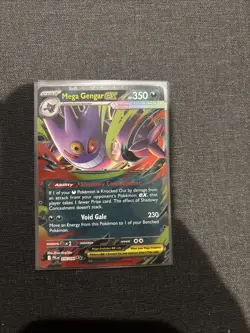 Mega Gengar ex 056/094 Double Rare Phantasmal Flames Pokemon Holo Near Mint - Image 1