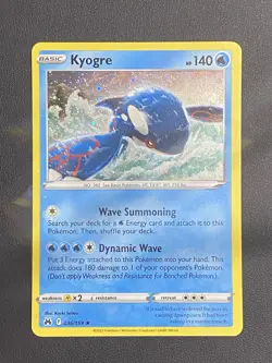 Pokemon TCG Kyogre Crown Zenith 036/159 Cosmos Holo Promo - Image 1
