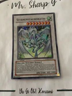 STERNENSTAUBDRACHE - 1. AUFLAGE DP08-DE014 DEUTSCH Yu Gi Oh! CARD SUPER RARE - Image 5