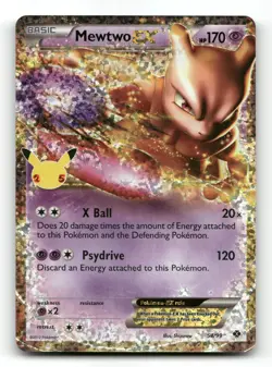 Mewtwo EX 54/99 - Next Destinies - Pokemon Card NM/M - Image 1