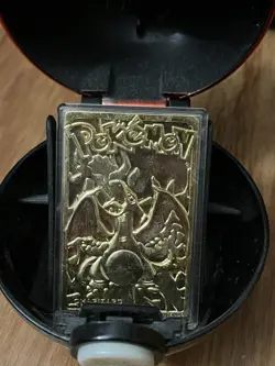 1999 Vintage Pokemon Gold-Plated Charizard 23K Burger King NO CERTIFICATE - Image 2