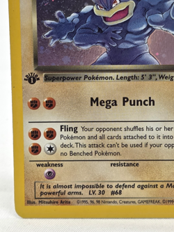 Dark Machamp 1st Edition Holo Rare 10/82 – Team Rocket - Vintage Pokemon - Image 4