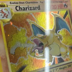 2000 Pokemon Game Charizard Holo, Base Set 2 II, PSA 7 Near Mint NM #4/130 SWIRL - Image 4