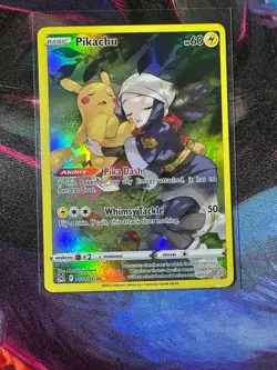 Pikachu TG05/TG30 Swsh11: Lost Origin Trainer Gallery Pokemon TCG NM+ - Image 1