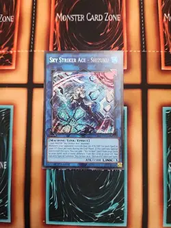 SKY STRIKER ACE - SHIZUKU Alt Art Secret Rare 1st Ed NM L26D-ENS26 Yugioh - Image 1