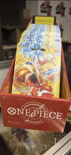 X18 One Piece OP15 Adventure on Kami's Island Sleeved Booster Packs New/Sealed - Image 2