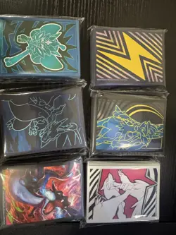 Lot of 6 Pokemon TCG Card Sleeves Brand New - Image 1