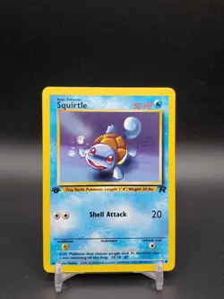 Squirtle 68/82 Team Rocket 1st Edition NM Pokemon Card - Image 1