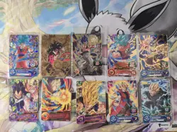 10 x Super Dragonball Promo Cards Lot 2. Japanese 10 cards - Image 1