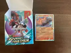 N’s Darmanitan - SVP 181 – Journey Together Stamped Promo Card and deck, no pack - Image 1