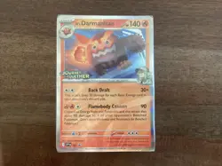 N’s Darmanitan - SVP 181 – Journey Together Stamped Promo Card and deck, no pack - Image 2