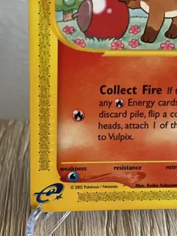 2003 Vulpix 116/147 Aquapolis eReader WOTC Rare Pokemon Card TCG Near Mint - Image 4