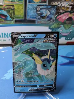 Vaporeon V SWSH150 SWSH: Sword & Shield Promo Cards Holo - Image 1