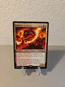 MTG Wildfire Awakener LP Commander March Of The Machine - Image 1