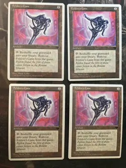 *** 4x CHRONICLES Feldon's Cane NM-Mint *** DUTY FREE MtG Magic - Image 1