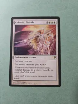 Celestial Mantle - Zendikar - LP - MTG - Image 1