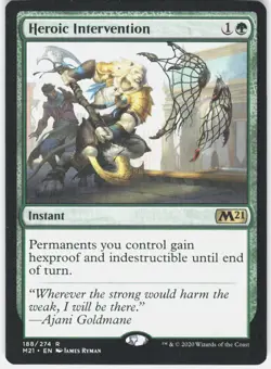 Heroic Intervention R Core Set 2021 188 NM Normal - Image 1