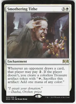 Smothering Tithe R Ravnica Allegiance 22 NM Normal - Image 1