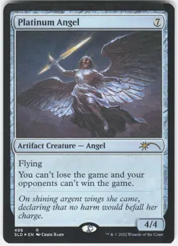 Platinum Angel R Secret Lair Drop Series 496 NM Foil - Image 1