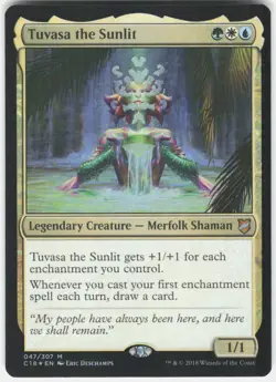Tuvasa the Sunlit M Commander 2018 47 NM Foil - Image 1