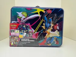 Pokemon TCG - Collector Chest Mega Gardevoir & Mega Lucario SEALED - In Hand - Image 1