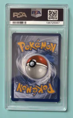 Pokemon Bulbasaur 133/132 TCG Mega Evolution Stamped PSA 8 - Image 2