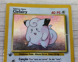 1st Edition Clefairy 5/102 Base Set Holo Rare Pokemon Card - Image 2