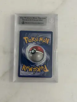 1999 POKEMON FOSSIL 1ST ED #5 GENGAR-HOLO BGS 9 (SUB-GRADE) - Image 2