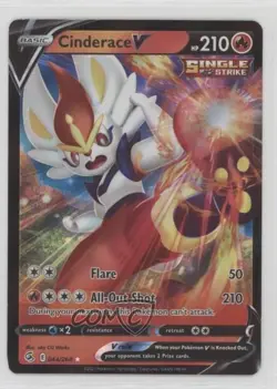 Cinderace V Pokemon Sword & Shield Fusion Strike #044 - Image 1